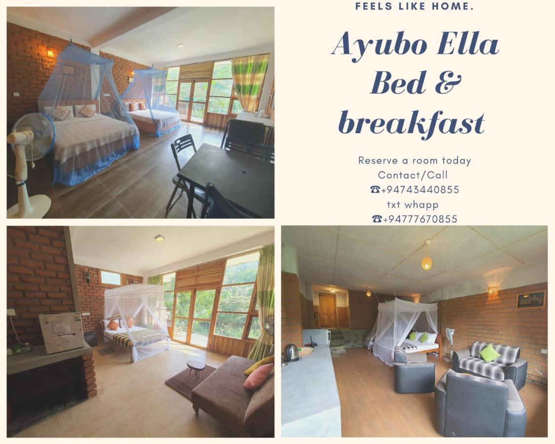 Ayubo Ella - Bed & Breakfast מראה חיצוני תמונה