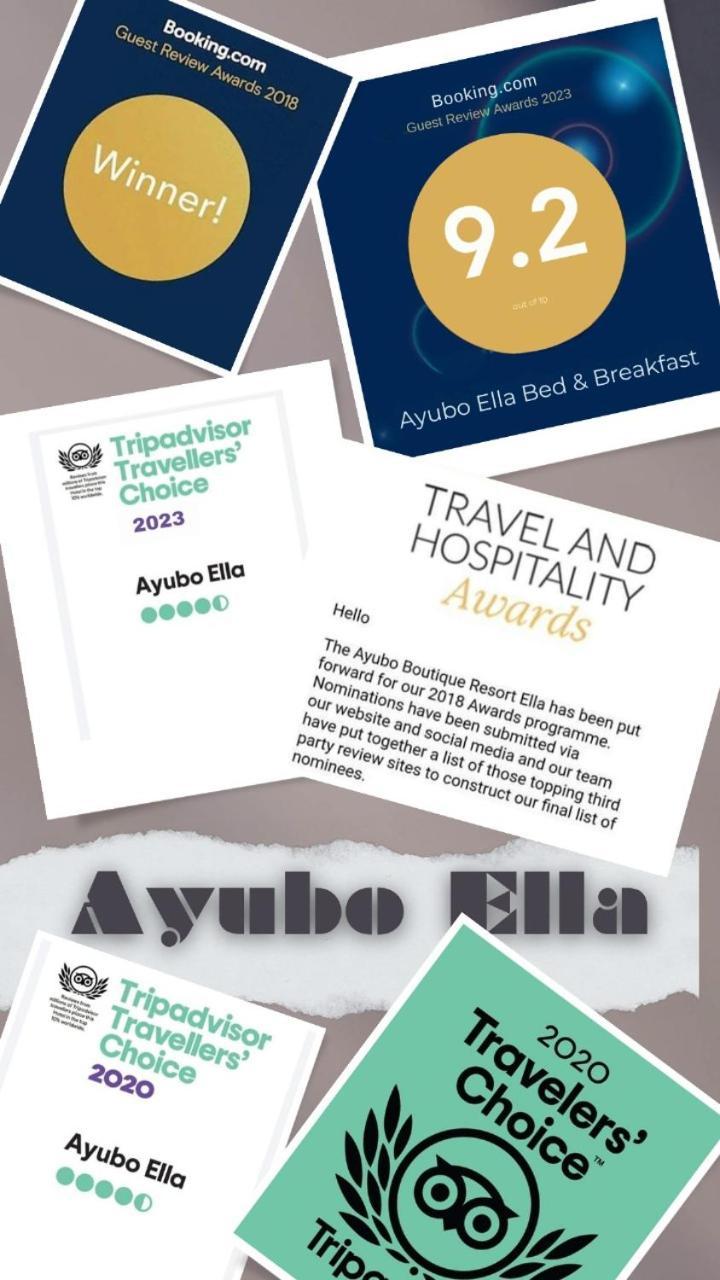 Ayubo Ella - Bed & Breakfast מראה חיצוני תמונה