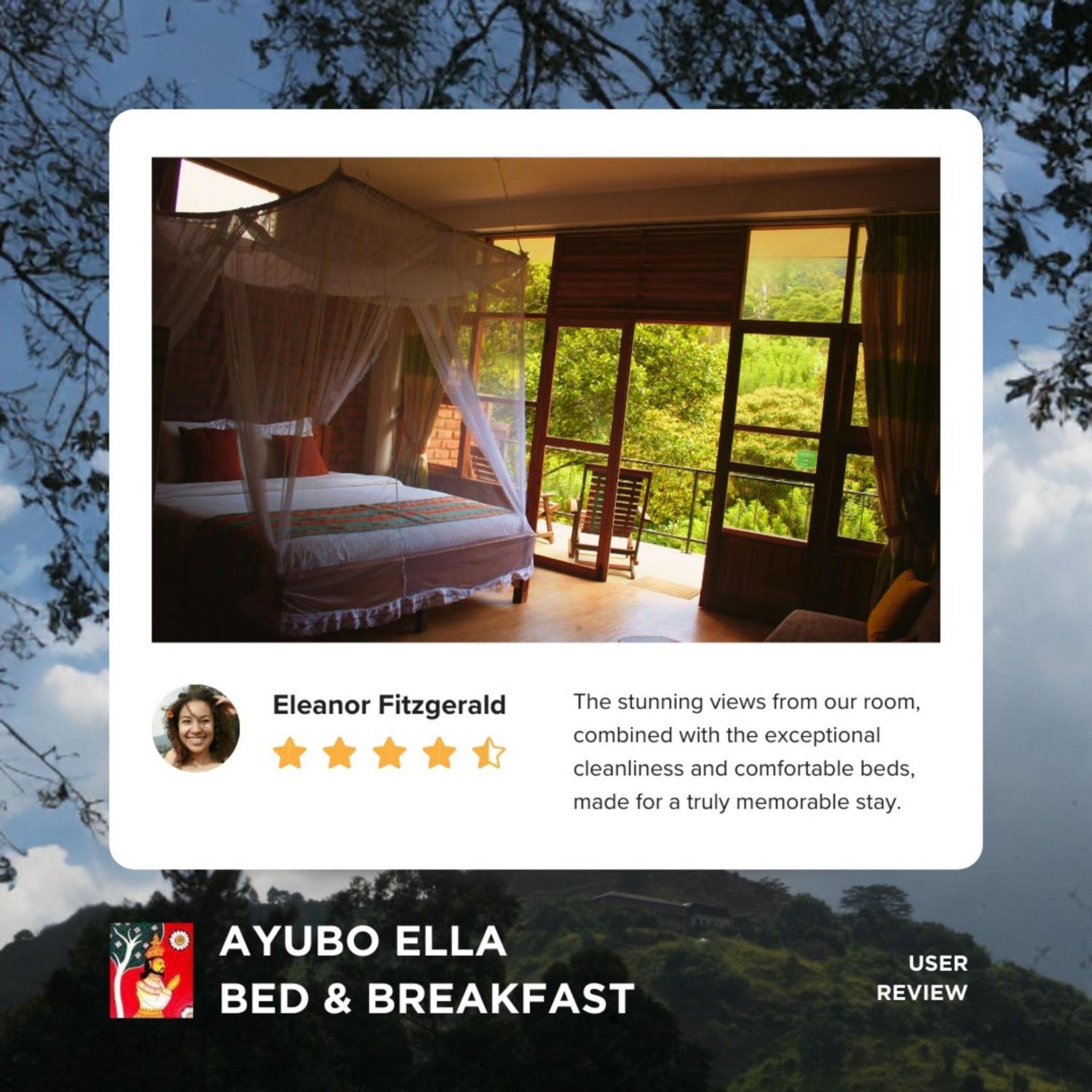 Ayubo Ella - Bed & Breakfast מראה חיצוני תמונה